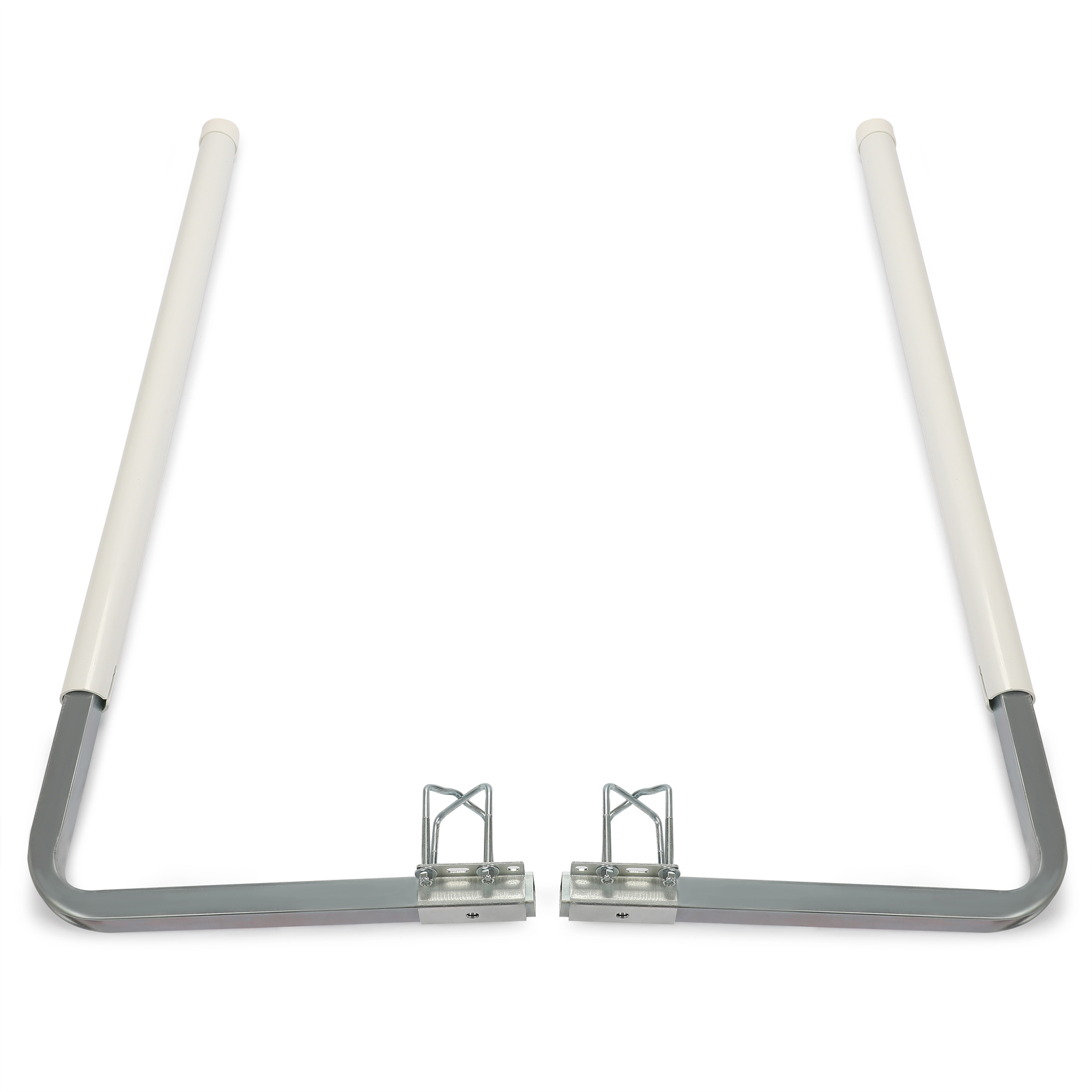 Pair 60" Boat Trailer Zinc-Plated Guide On Post Kit With PVC Poles Covers