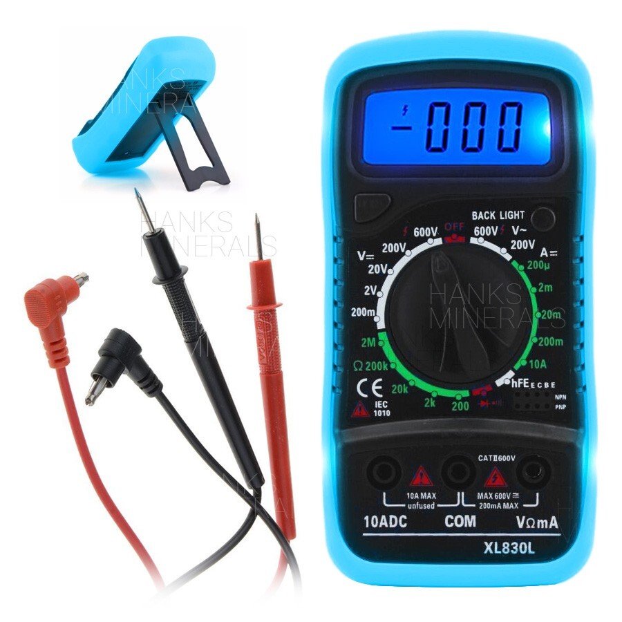 Digital Multimeter Voltmeter XL830L AC DC Ammeter Ohmmeter Volt Meter Tester Ohm