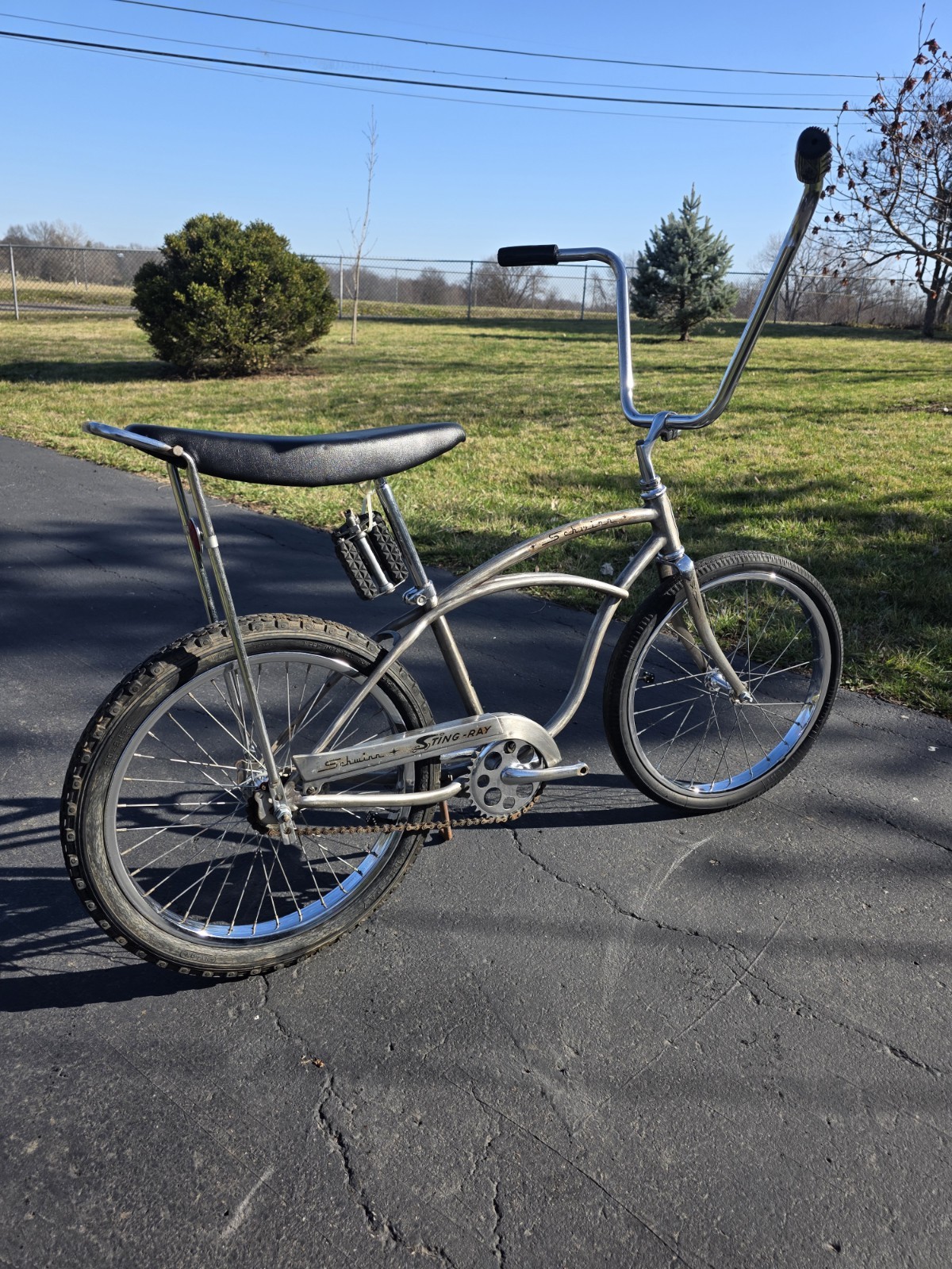1963 1/2 SCHWINN STING-RAY Complete First Year Model S2 s7 Center Solo Persons