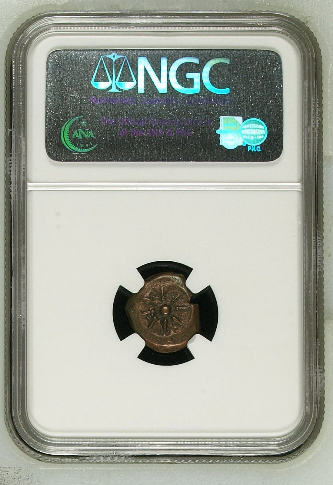 NGC Certified PREMIUM GRADE Widow's Mite Judean Prutah - In Parable in the Bible