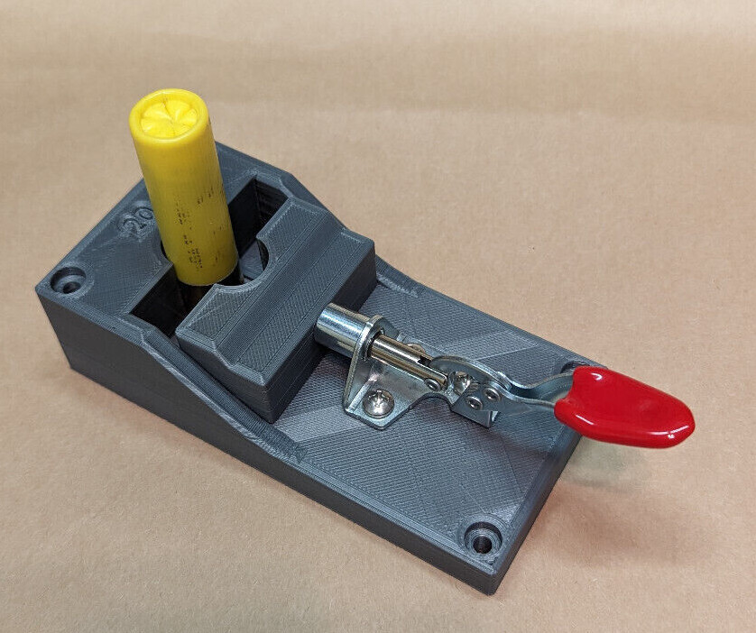 Shotgun Shell Hull Roll Crimp Clamp Vise 10-12-16-20-28-410 Gauge
