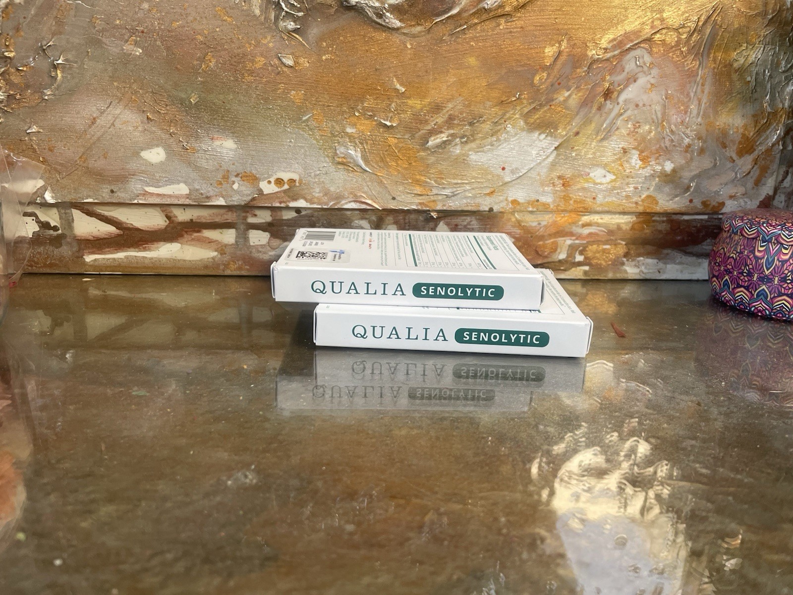 QUALIA Senolytic Optimized Aging Supports Youthful Cellular 24 Caps Exp 11/26