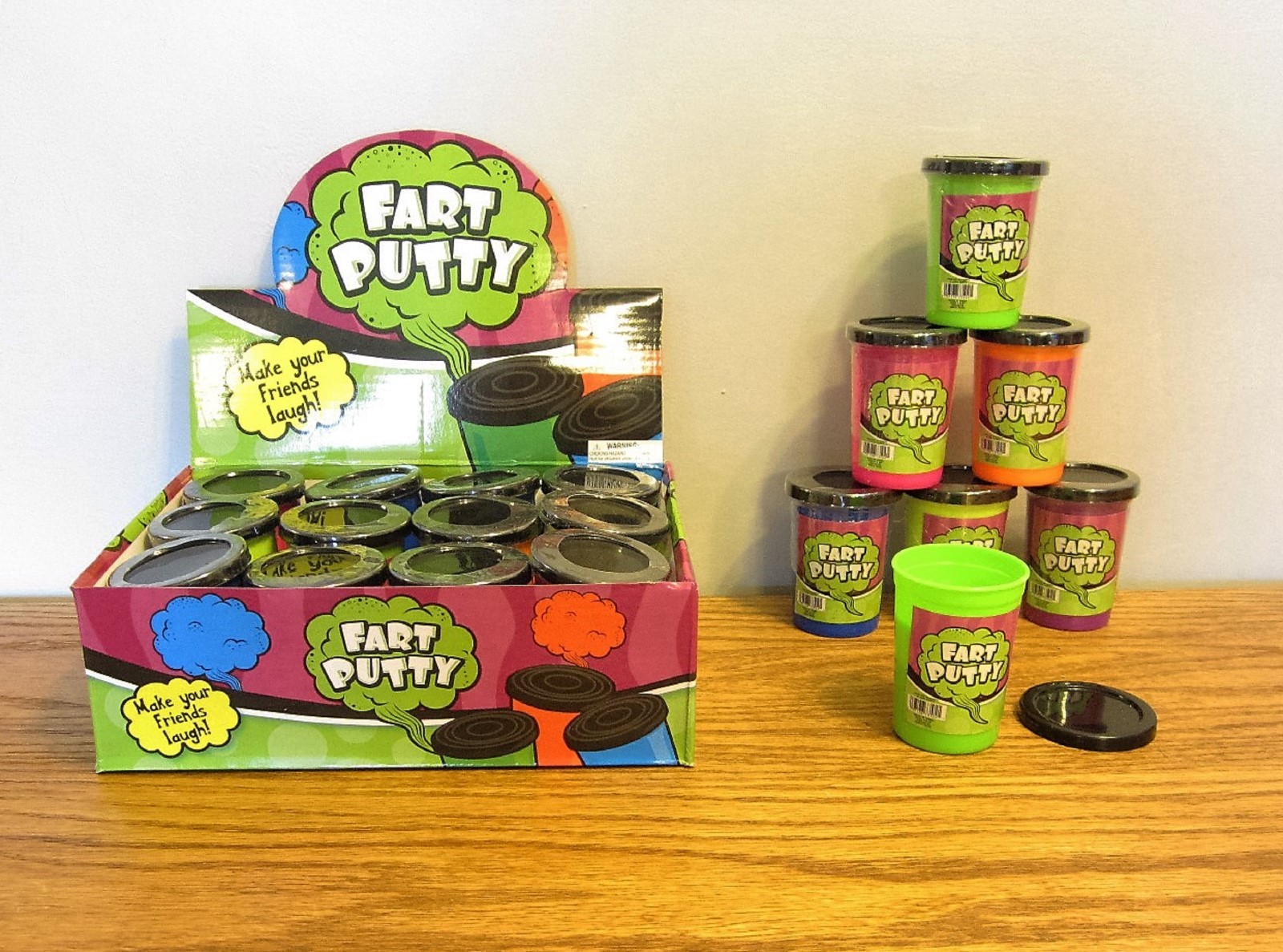 1 NEW FART PUTTY SLIME GAG GIFT FARTING NOISE MAKER BIRTHDAY PARTY FAVOURS