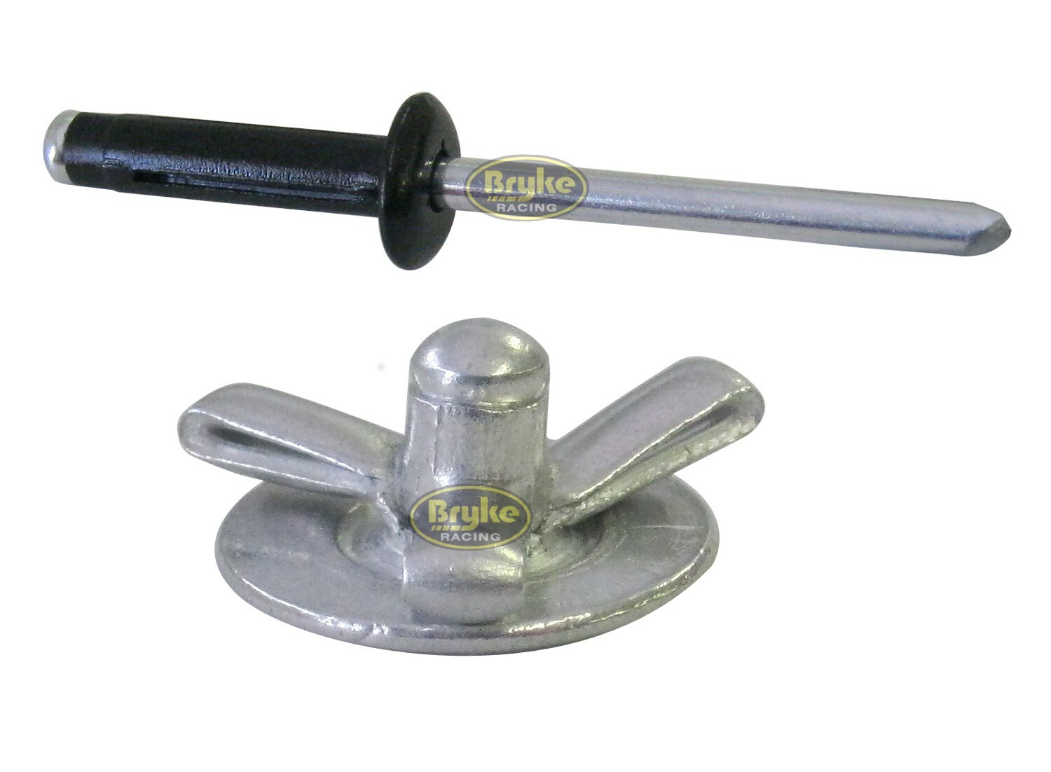 Exploding Small Head Black Rivets Pop Rivet 250ct 3/16" Fasteners Tri-Fold IMCA