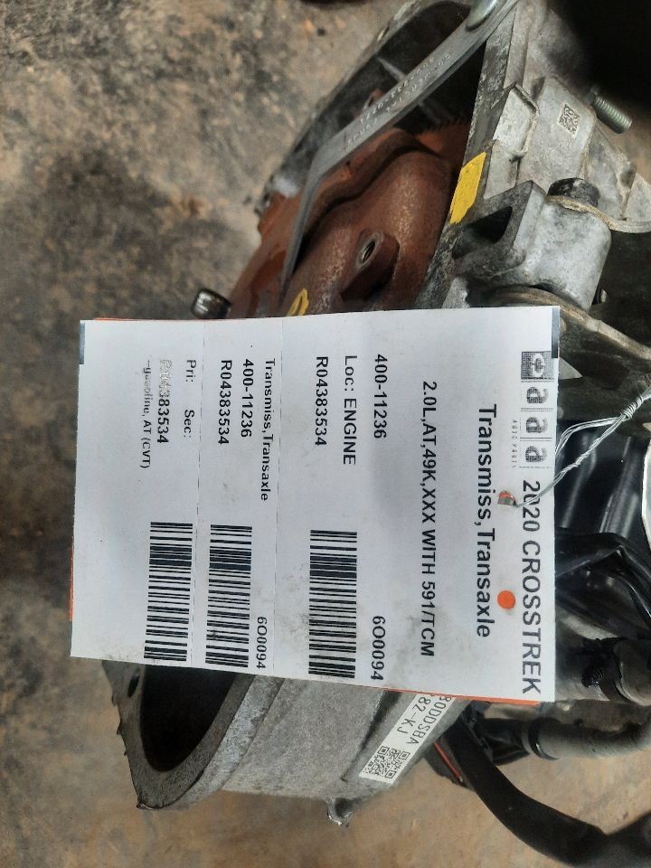 2020 Crosstrek Transmission/Transaxle Sku#4383534