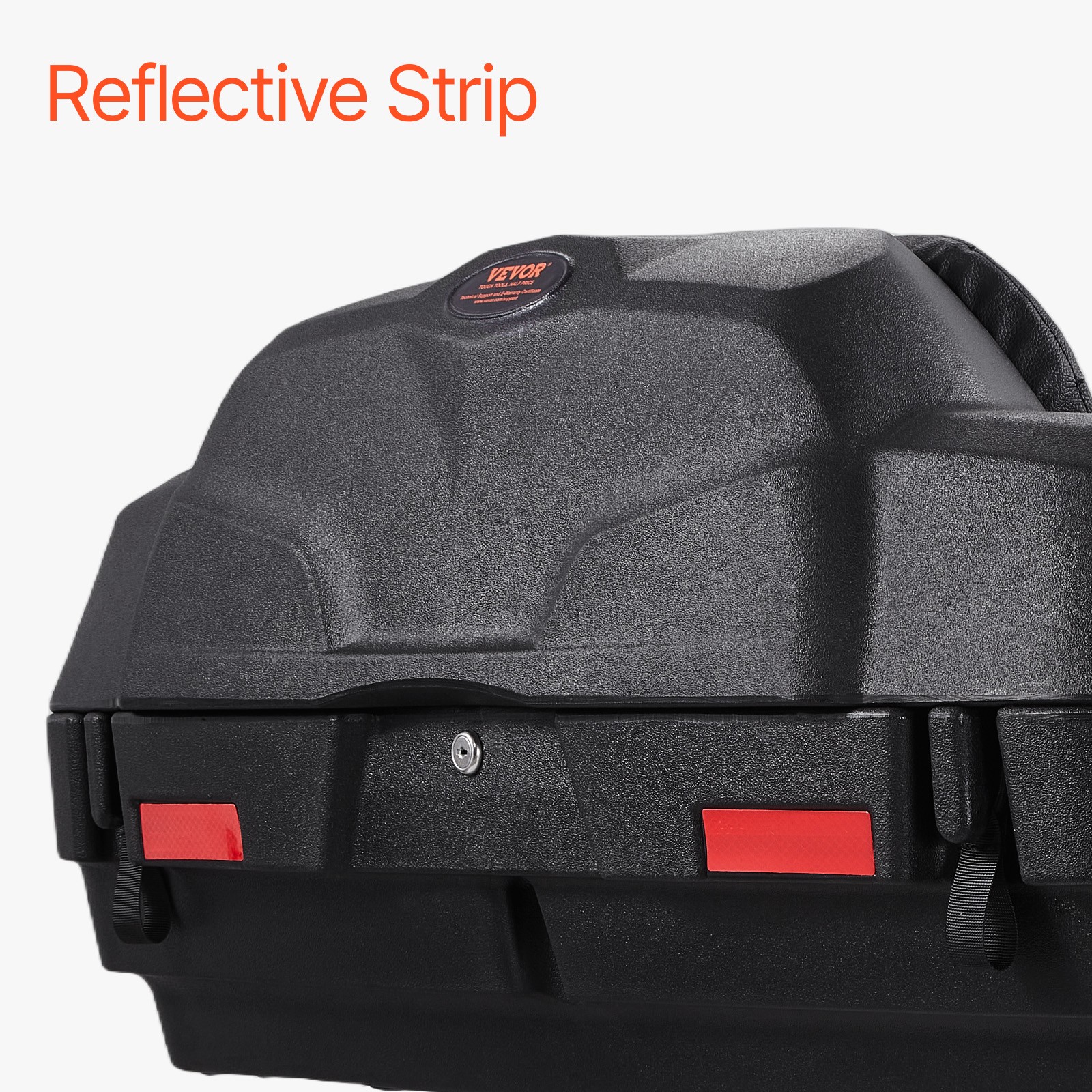 75L ATV Rear Trunk Cargo Storage Box Rack Luggage Case for UTV Can-am Universal