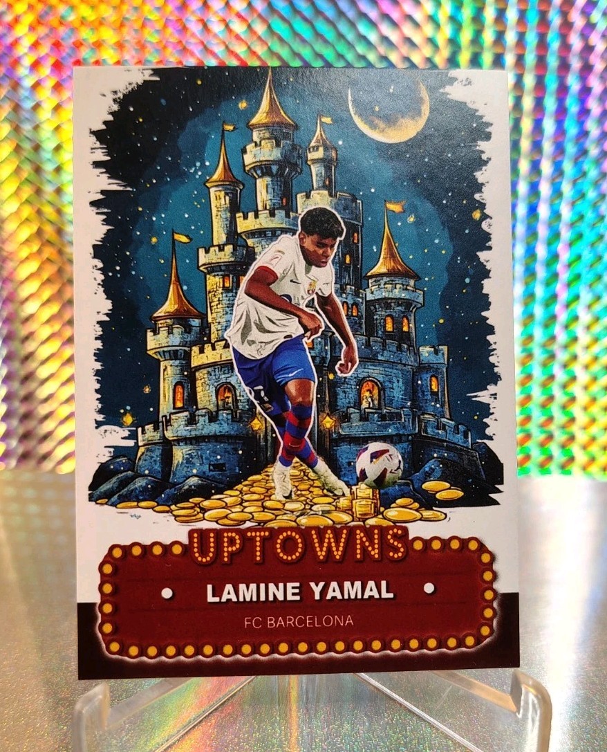 Custom Lamine Yamal  Fan Art  Card