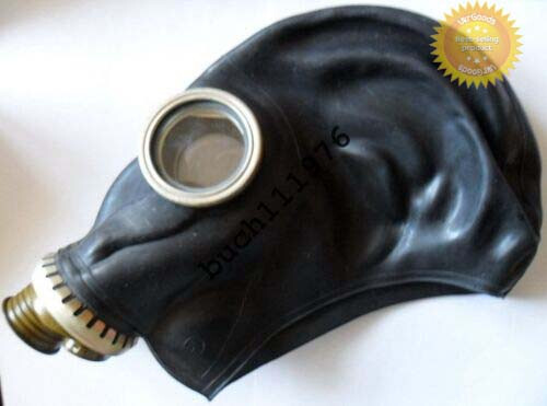 Cosplay Black Gas mask GP-5 Size-2 Medium Soviet USSR Military New Only mask