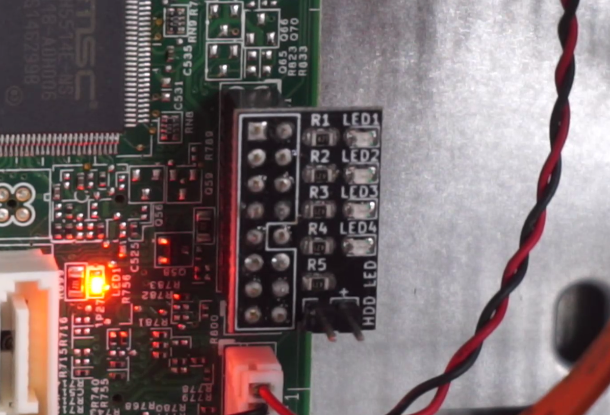 Front Panel Header Adapter Kit For Dell Optiplex 390, 3010, 3020 (3pc)