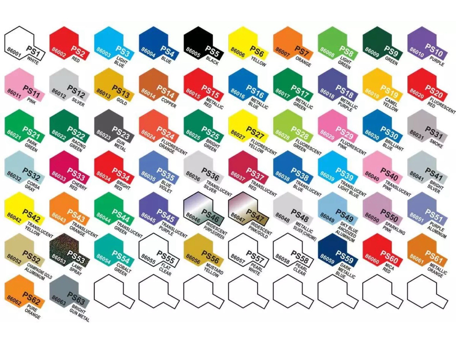 Tamiya 86062 PS-62 Pure Orange Polycarbonate Spray Paint 100ml TAM86062 - NEW