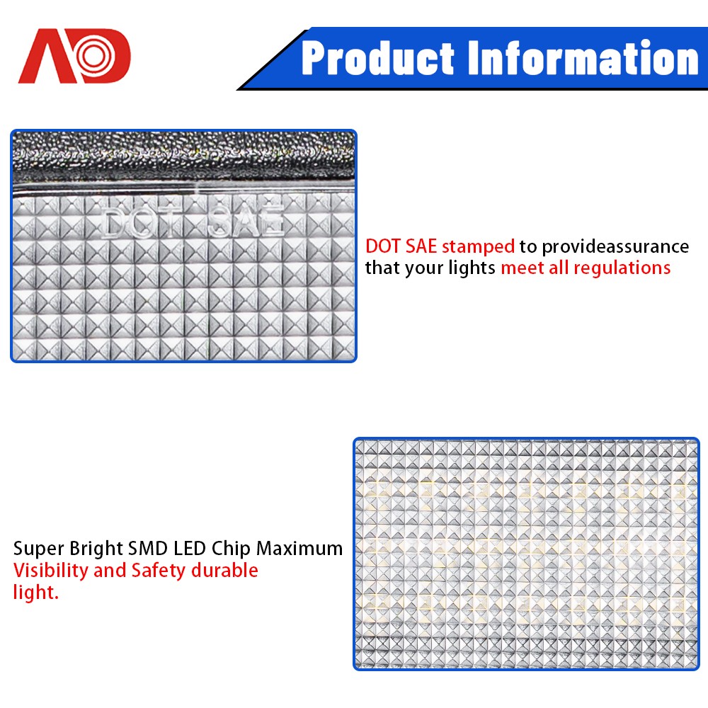 2PCS LED Cargo/Trunk Light For Chevrolet Silverado/GMC Sierra 1500 2500HD 3500HD