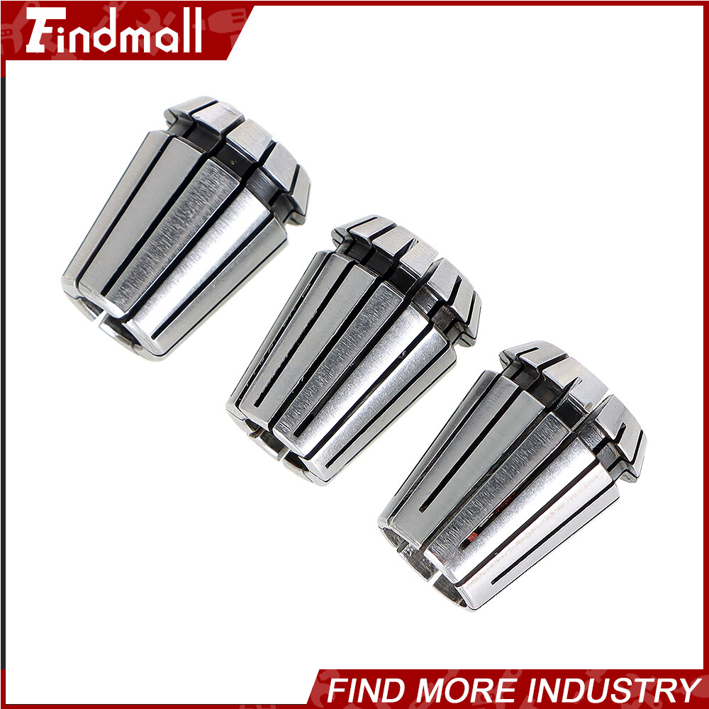 Findmall 12Pcs ER25 1/8"-5/8" Spring Collet Set for Engraving Milling Lathe Tool