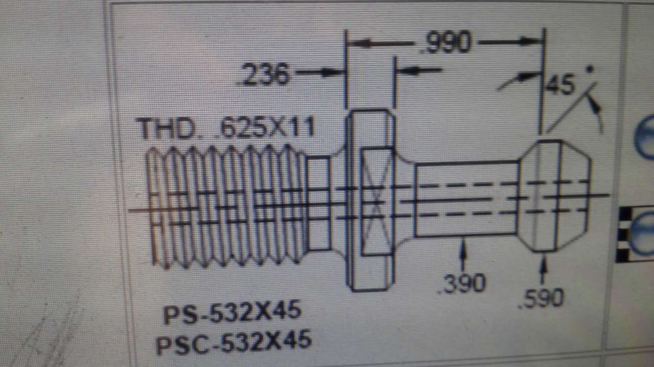 10 pcs COOLANT THRU CAT40 Retention Knobs PS-532x45 for HASS-HAAS-new