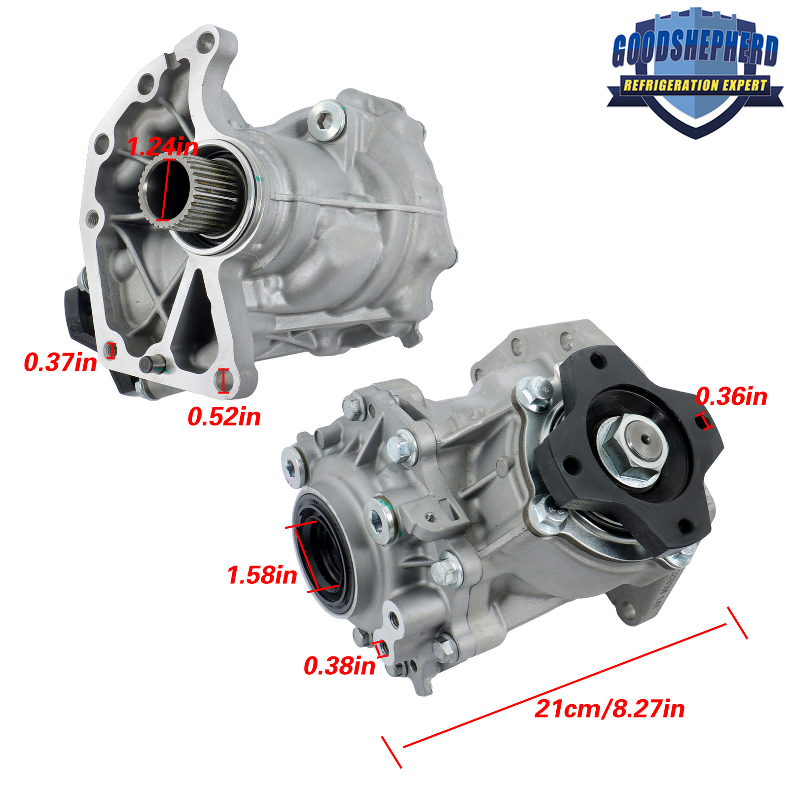 Transfer Case Assembly For 2014-2020 Nissan Rogue Sport Utility 2.5L CVT Trans