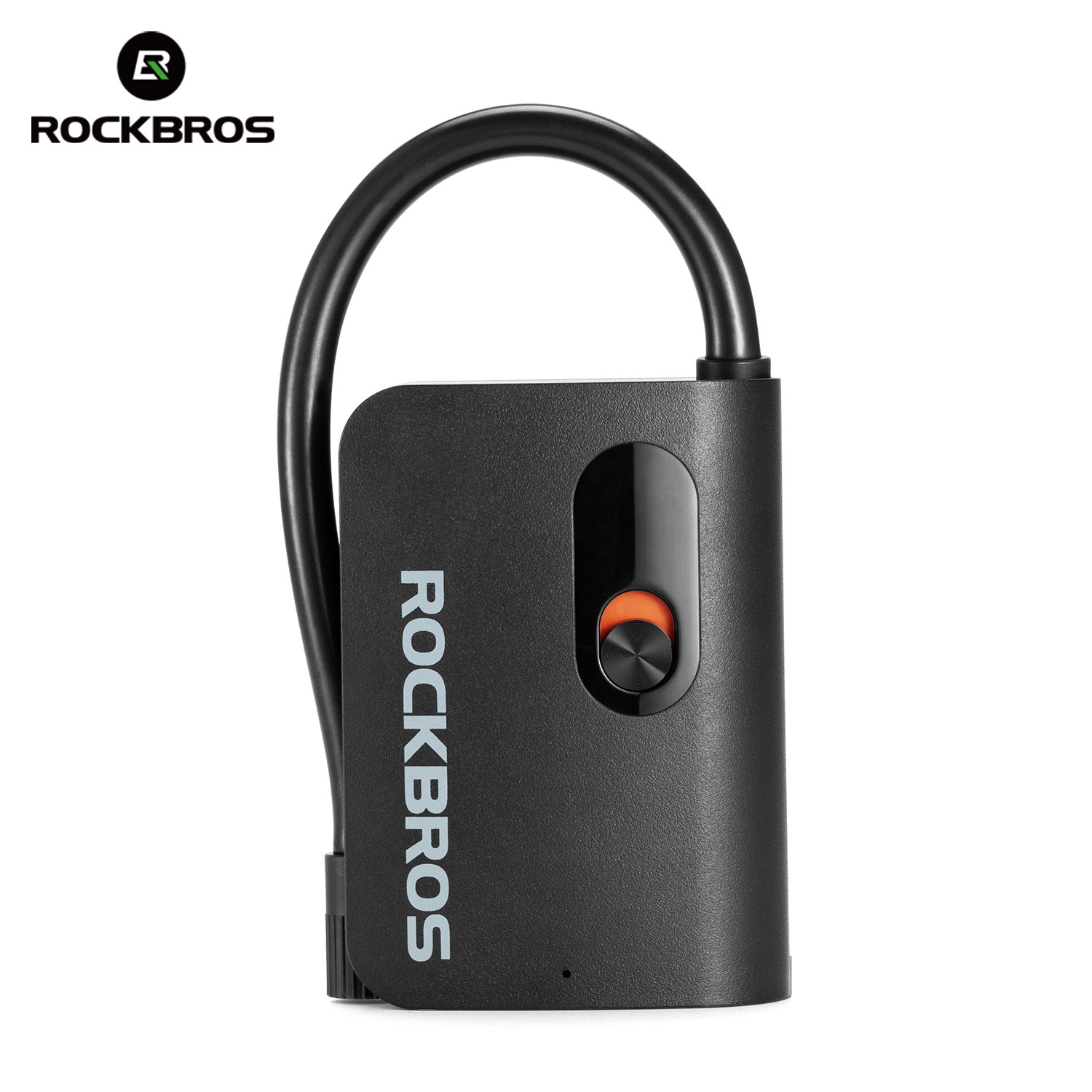 ROCKBROS Bicycle Electric Air Pump Mini Portable 70PSI Inflator 2600mAh Type-C