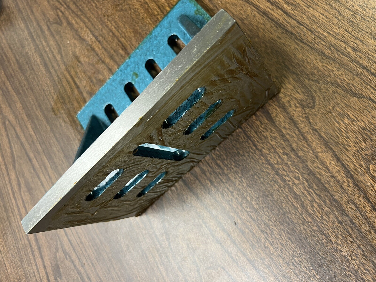 Slotted Angle Plate webbed End 9x7x6”" high tensil accurate ground SAPW-976-new