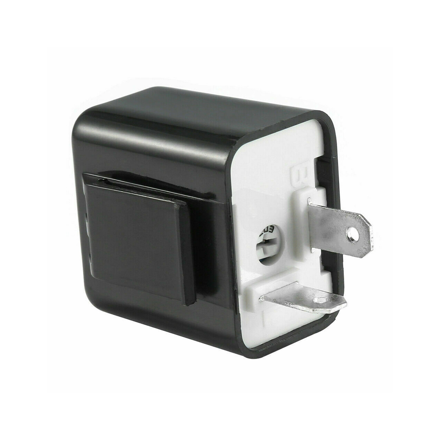 2×For Adjustable LED Flasher Relay Turn Signal Blinker Light Motorcycle 2Pin 12V