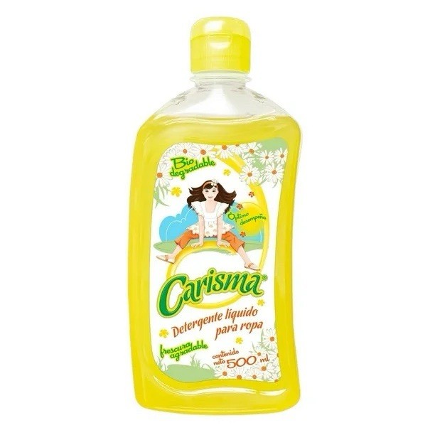 FOCA, ROMA, CARISMA & BLANCA NIEVES 🇲🇽 Liquid Laundry Detergent, 500ml, 4 Pack