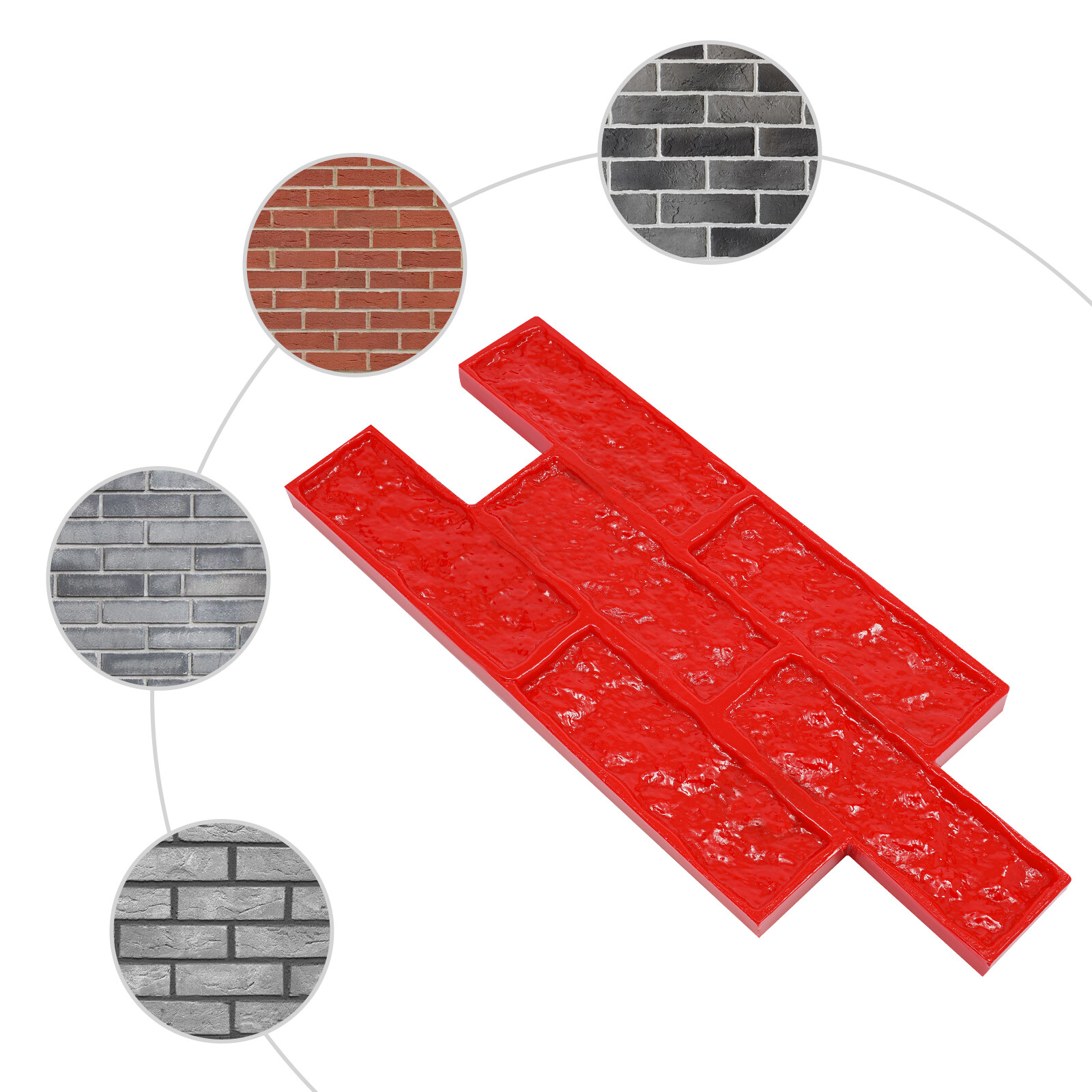 Concrete Stamp Mat Concrete Stamping Mold Cement Stamp for Concrete Decorative