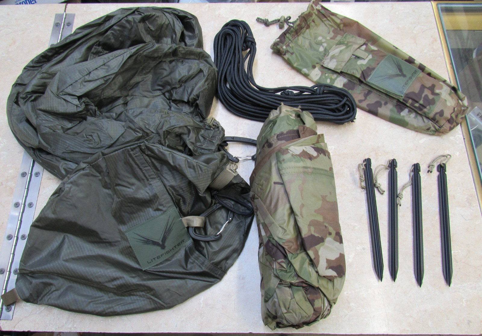 Litefighter Recon 1 Jungle Hammock & Waterproof Tarp OCP New Complete System