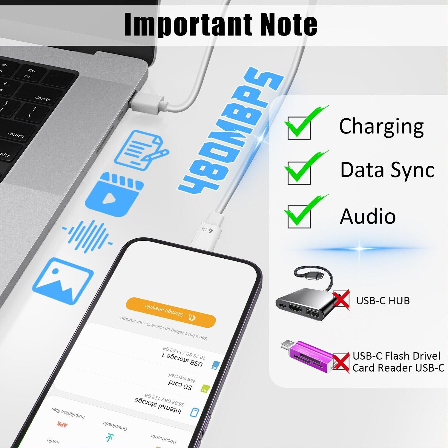 5.8 USB Type C Female to iOS Male Adapter For iPhone 14/13/12/11/XR/XS/SE 3 Lot