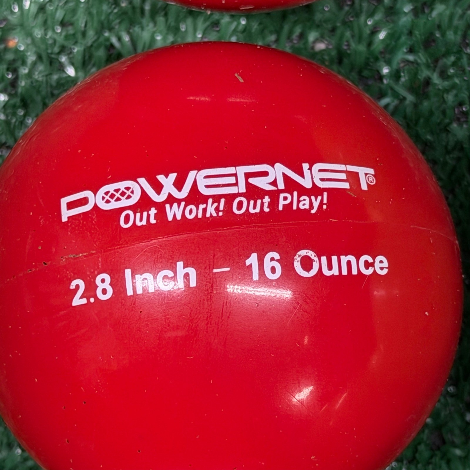 PowerNet 9-Pack Progressive Weighted Baseball Softball 2.8" Training Balls Set