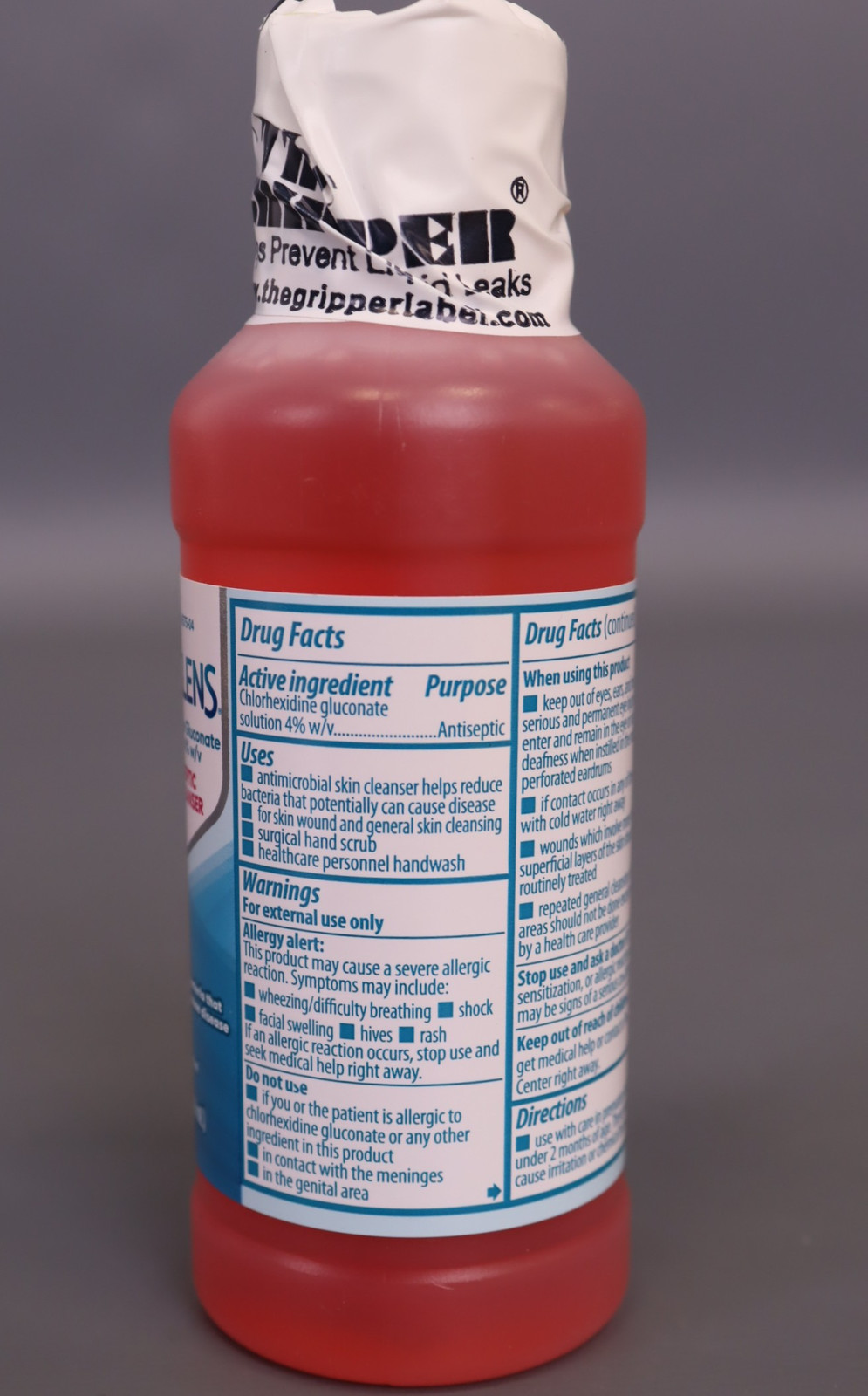 Hibiclens Chlorhexidine Gluconate Solution 4% Antiseptic Skin Cleanser 4 fl oz