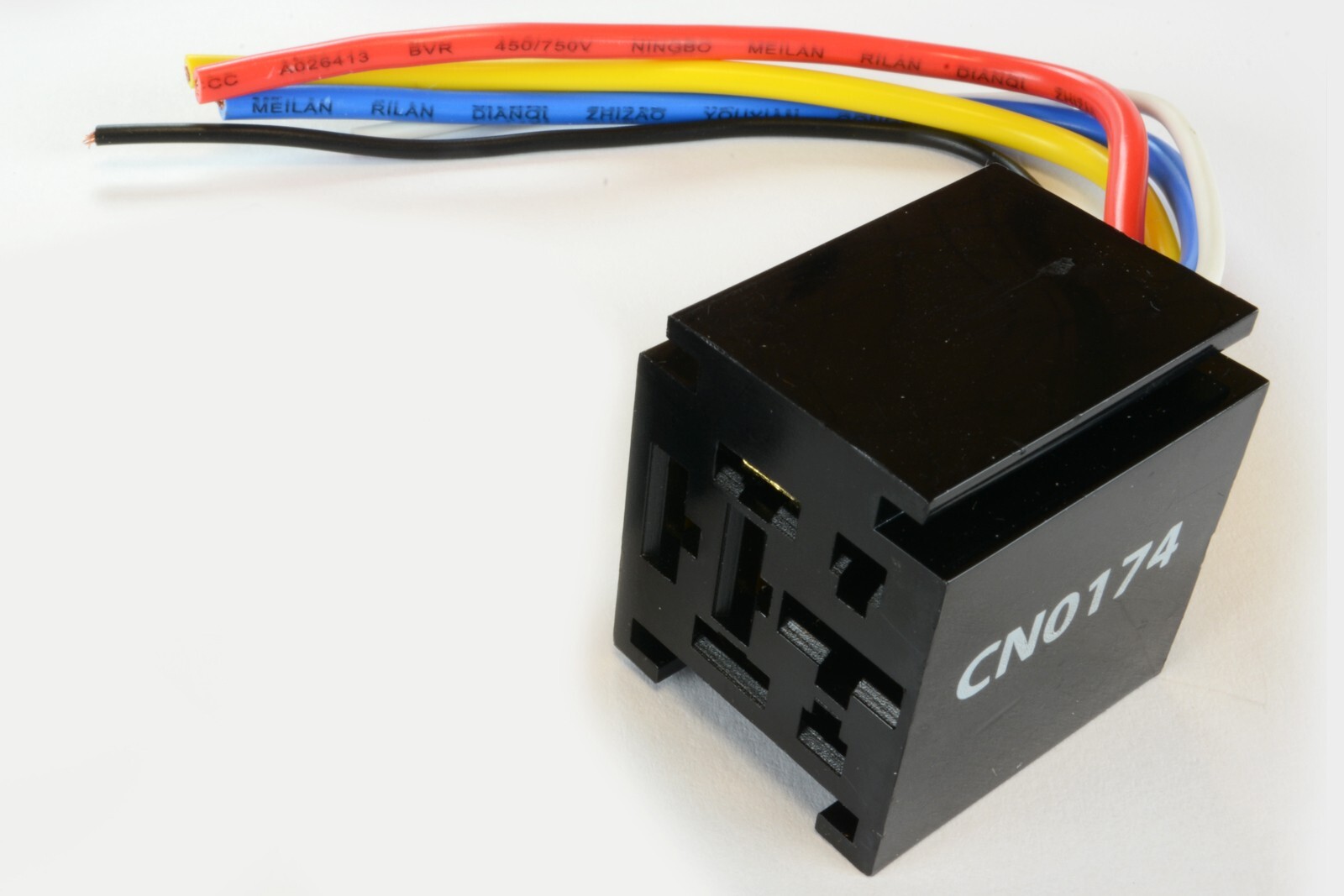 4 LOT TEMCo 12 V 60/80 Amp Bosch Style S Relay with Harness Socket Automotive