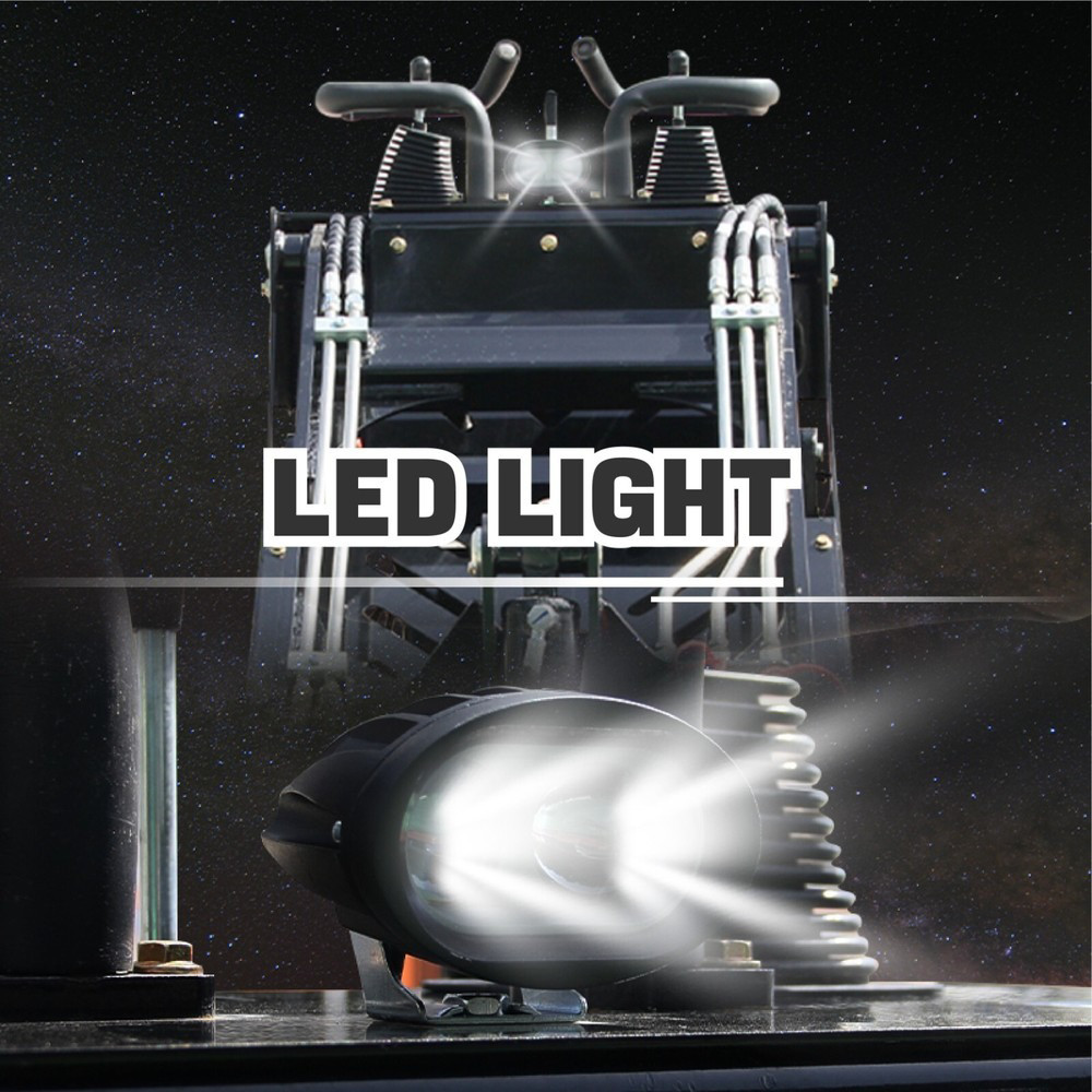 Mini Skid Steer 13.5HP Track Loader Hydraulic Gasoline Engine