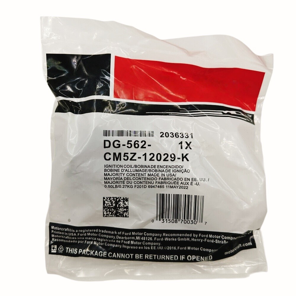 4X DG562 Motorcraft Ignition Coils For Ford Fusion Focus Edge Taurus Lincoln MKZ