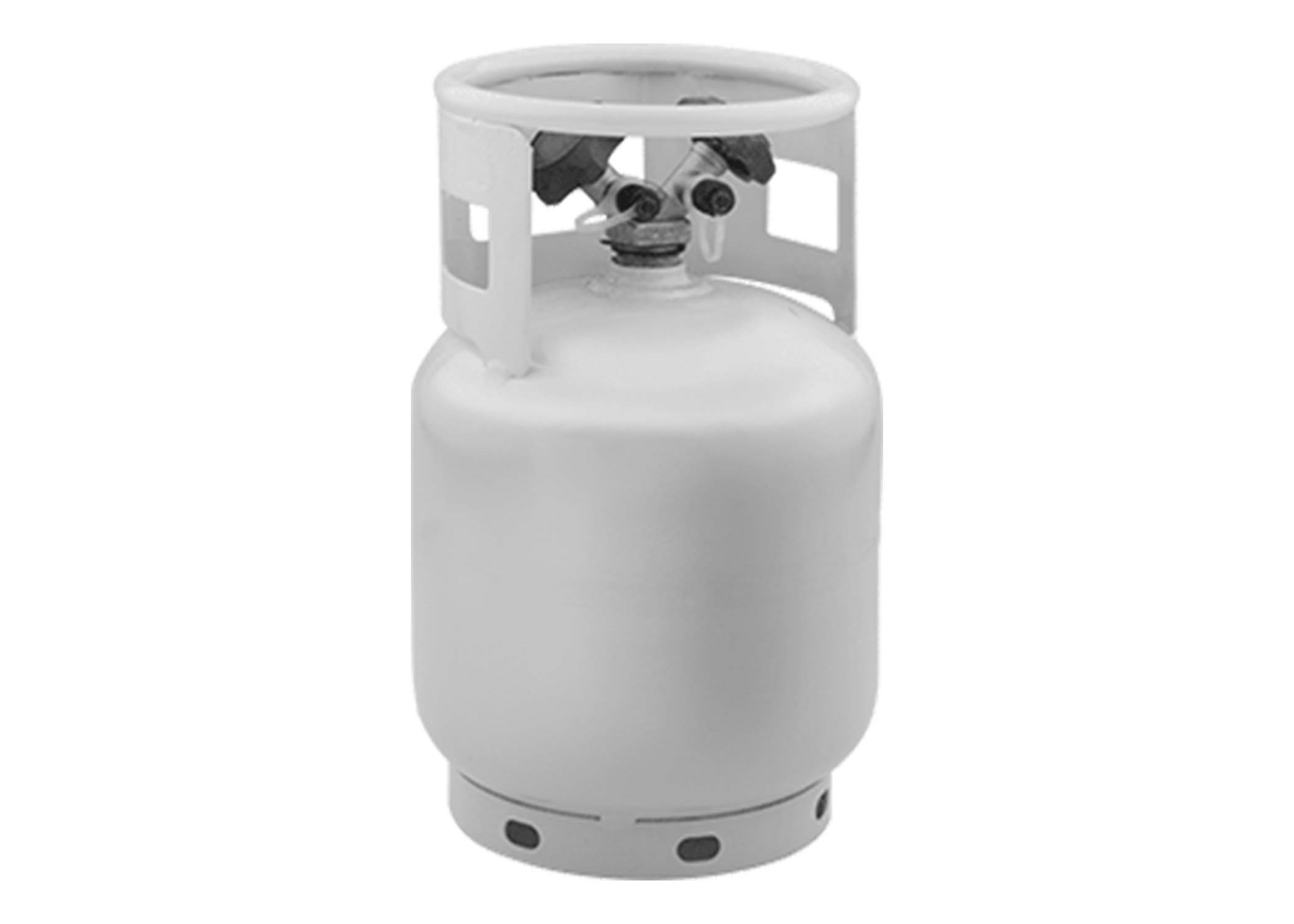 Refrigerant Storage Cylinder, 1/4 SAE Flared Hose Connection, 30 lbs. Capacity