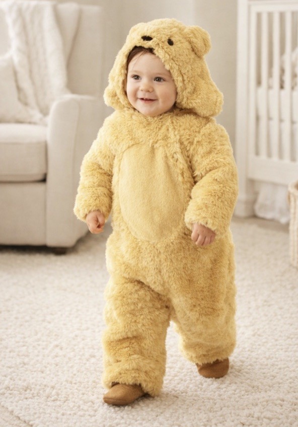 Pottery Barn Kids Winnie The Pooh Disney Costume Dress Up 12-24 Months