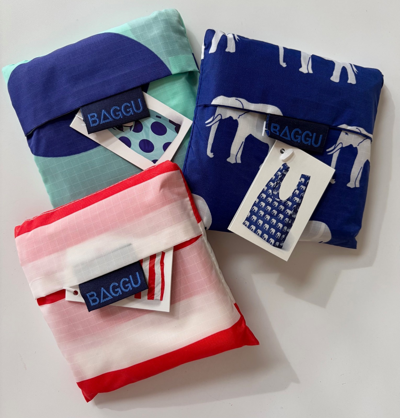 Standard Baggy Reusable Bag Multiple Colors