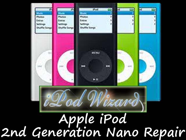 iPod Nano 2nd Gen Repair Battery Replacement Service - Your iPod_Wizard