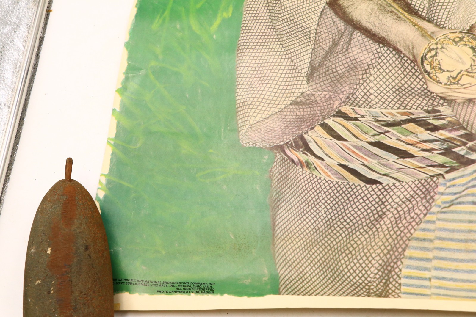 Original Vintage Poster~John Belushi SAMURAI WARRIOR Saturday Night Live 1978