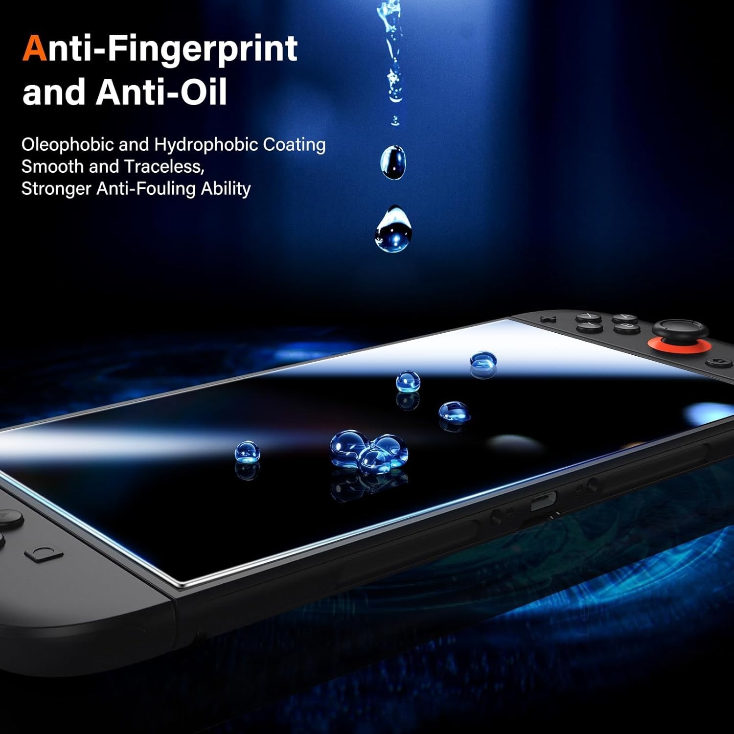 For Nintendo Switch 2 Screen Protector, 2 Pack 9H Tempered Glass Ultra-Thin HD