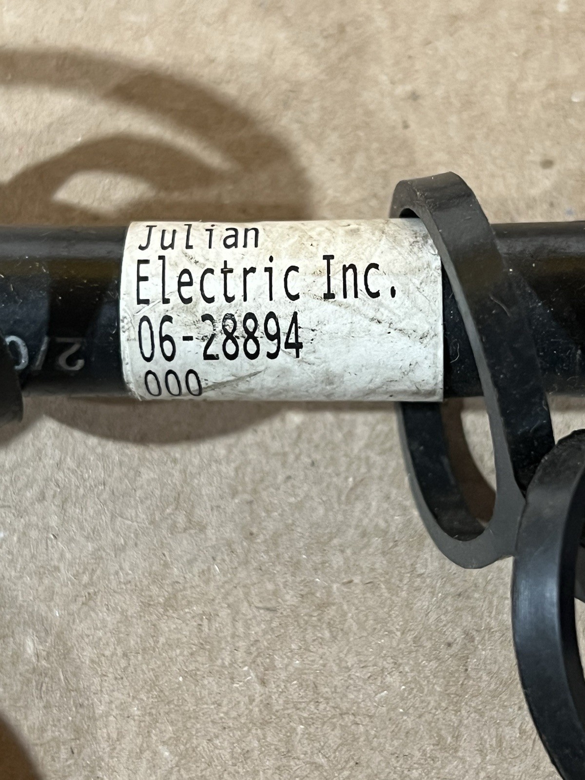 Genuine Freightliner 06-28894 Negative Battery Jumper Cable Mack Peterbilt NOS