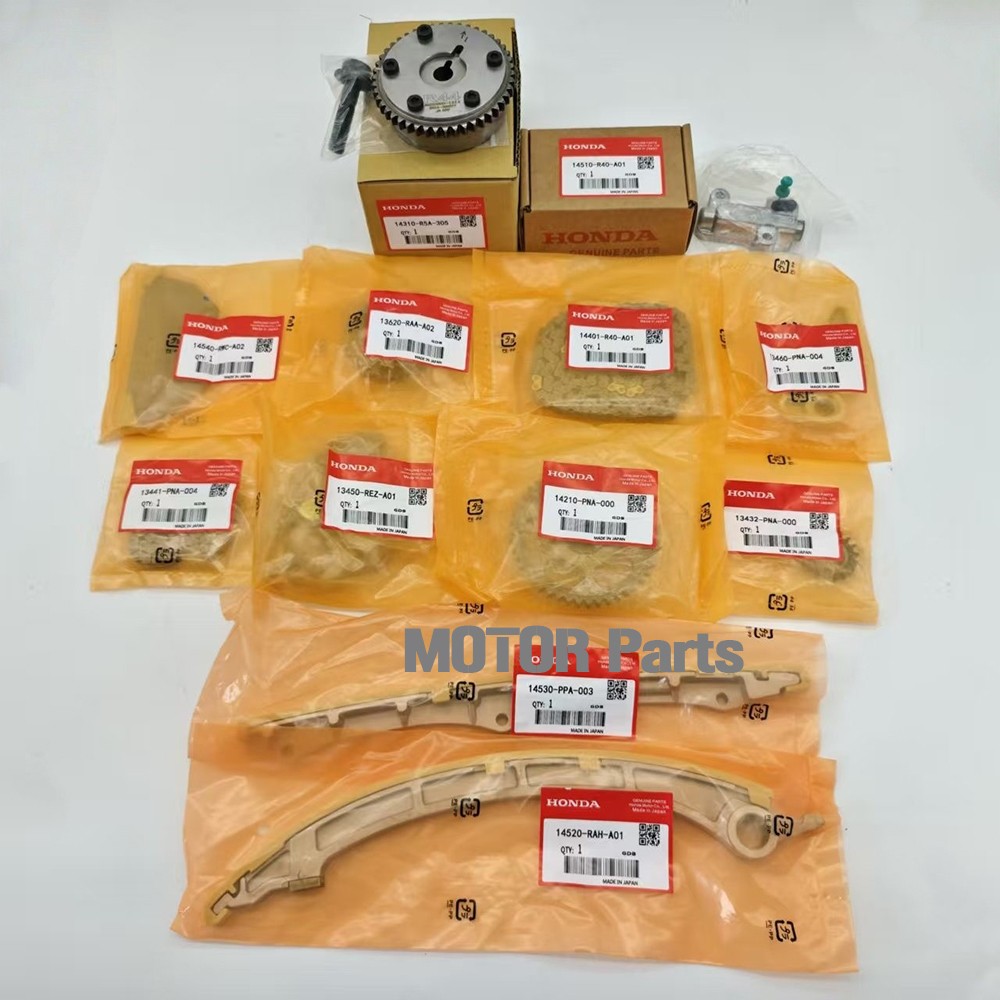 DOHC Timing Chain Kit VVT Sprocket Set For Honda Accord CR-V 2.4L L4 2008-2015