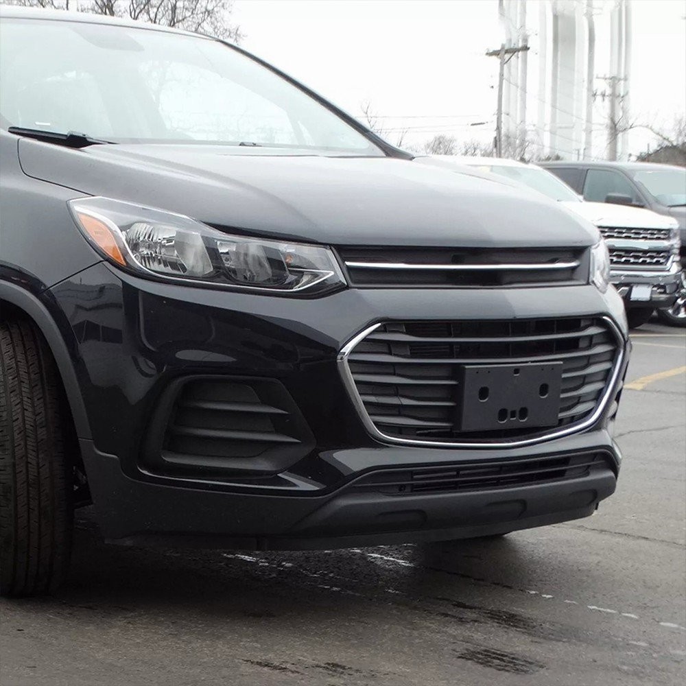 License Plate Bracket 94533706 For 2017-2022 Chevrolet Trax Front Textured Black