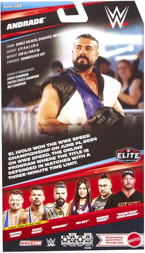 Mattel Collectible - WWE Elite Collection 6" Andrade Action Figure [New Toy] A