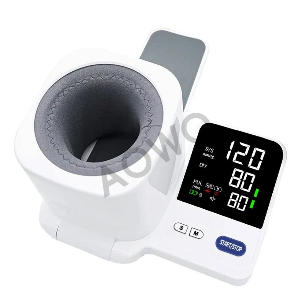 Upper Arm Blood Pressure Monitor - Home Use Digital BP Machine with Large Cuff