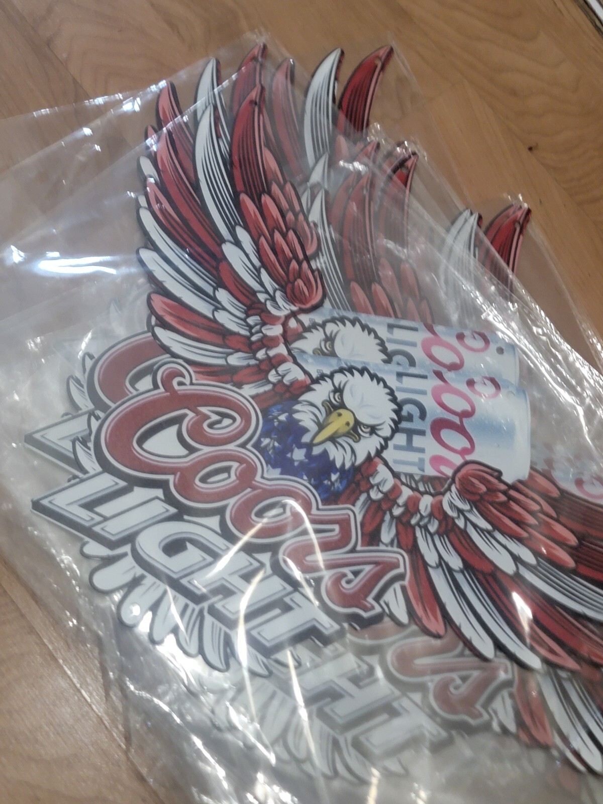 Coors Light American Eagle Metal Sign Man Cave Bar Decor Beer Sign New