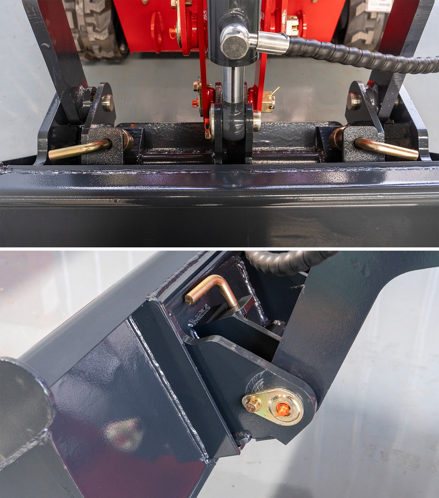 480 2645Lbs Tracked EPA 23HP 13GPM Mini Skid Steer 3-Pumps FREE SHIP Unloading