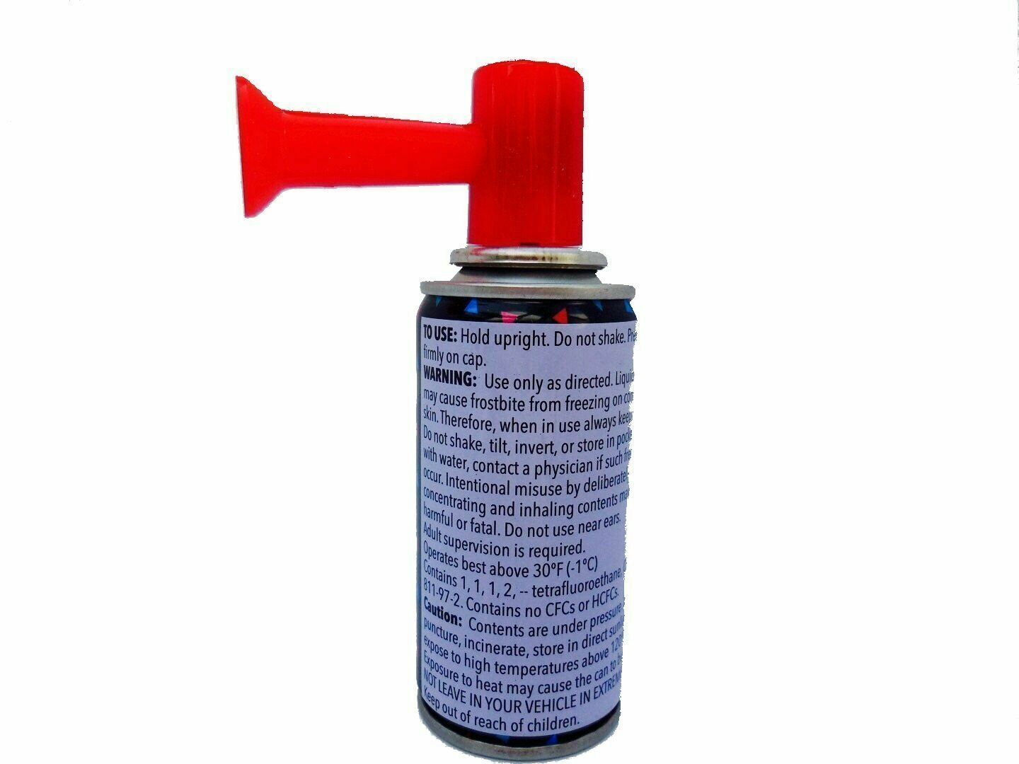 Portable Hand Held Air Horn 2-Pack Security Safety Boat Sports