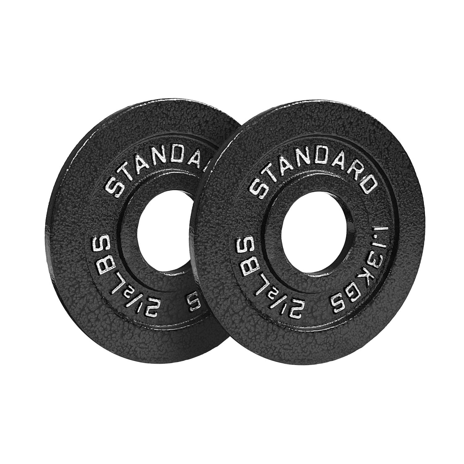 Steel Olympic 245LB Set - 2x 45lb, 35lb, 25lb, 10lb, 5lb & 2.5lb Weight Plates