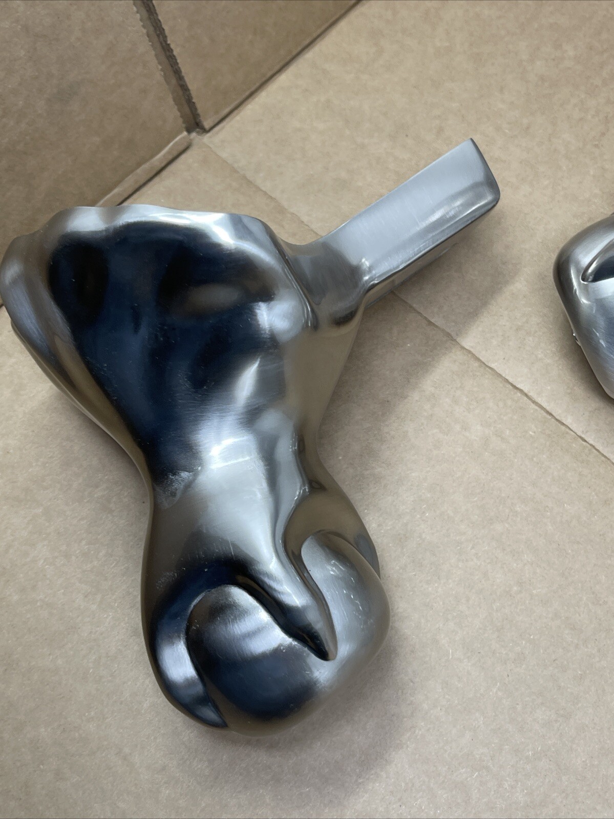 Pelham & White Clawfoot Claw Foot Bathtub Tub Feet, Brushed Nickel, Set Of (4)