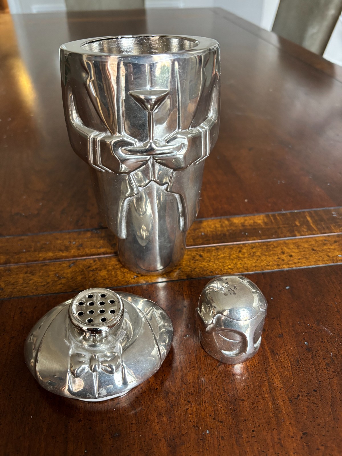 VINTAGE LENOX CHROME BUTLER MARTINI SHAKER