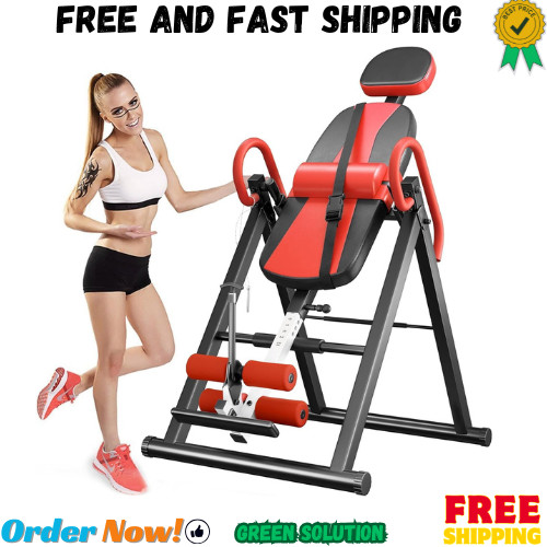 Updated Gravity Inversion Table with True Balance Structure for Back Pain Relief