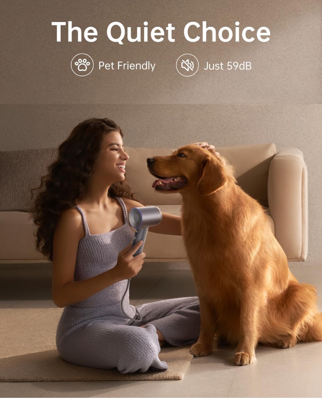 Laifen Swift Hair Dryer (# LF03 - Silver Blue, Brand New)