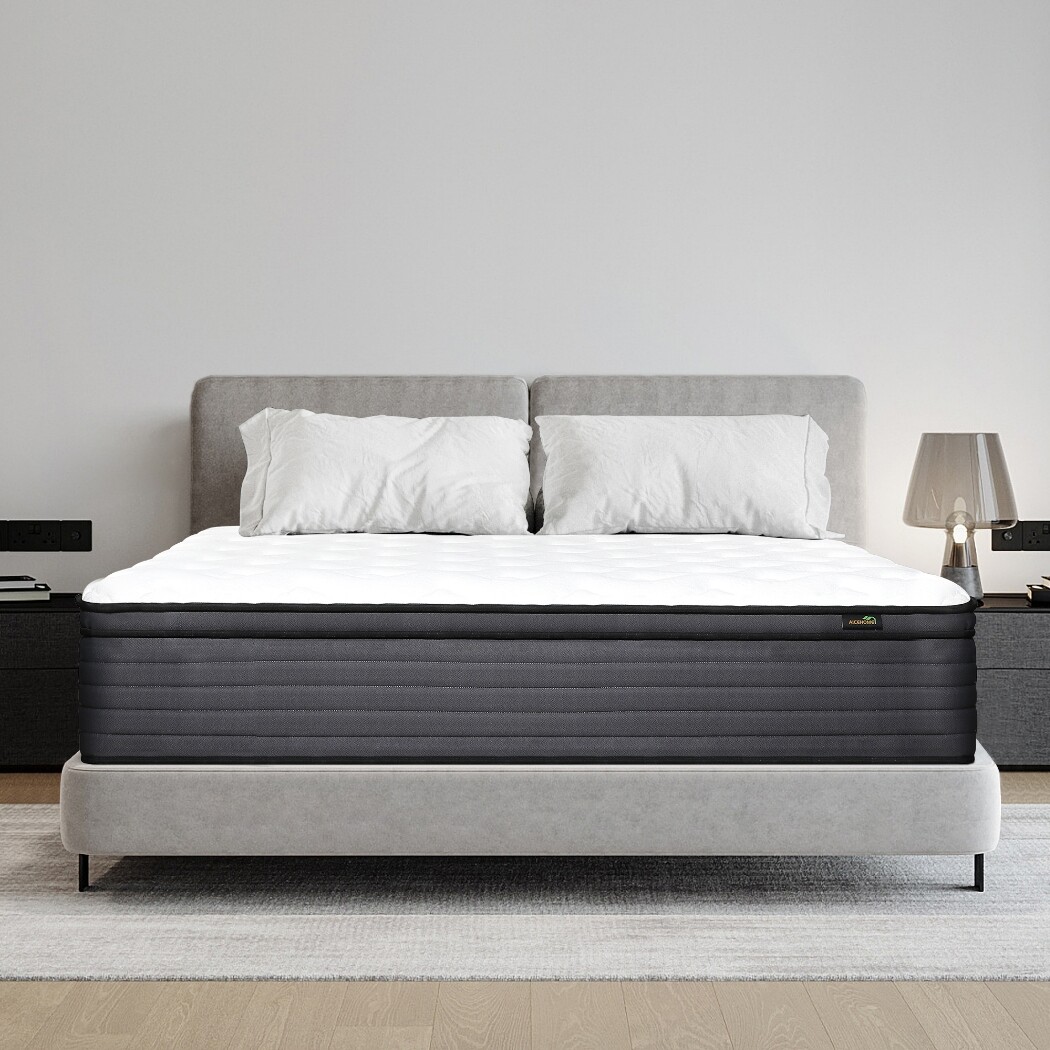 10" 12" 14" Gel Memory Foam Mattress Innerspring Twin Full Queen King Hybrid Bed